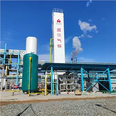 Kryogen flytende nitrogenanlegg