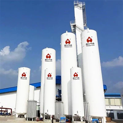 Generator for flytende nitrogen på stedet